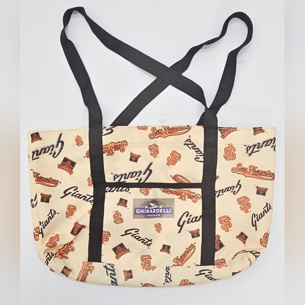 San Francisco Giants x Ghirardelli Chocolate Tote Bag, New, No Tags